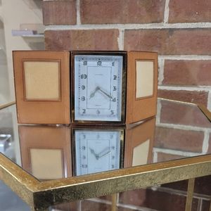 Vintage sochard travel alarm clock